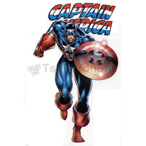 Captain America T-shirts Iron On Transfers N4475
